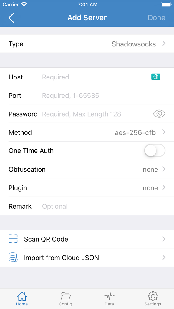 Add Server