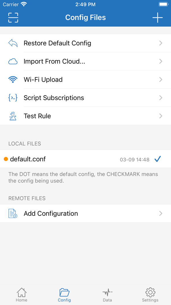 Config